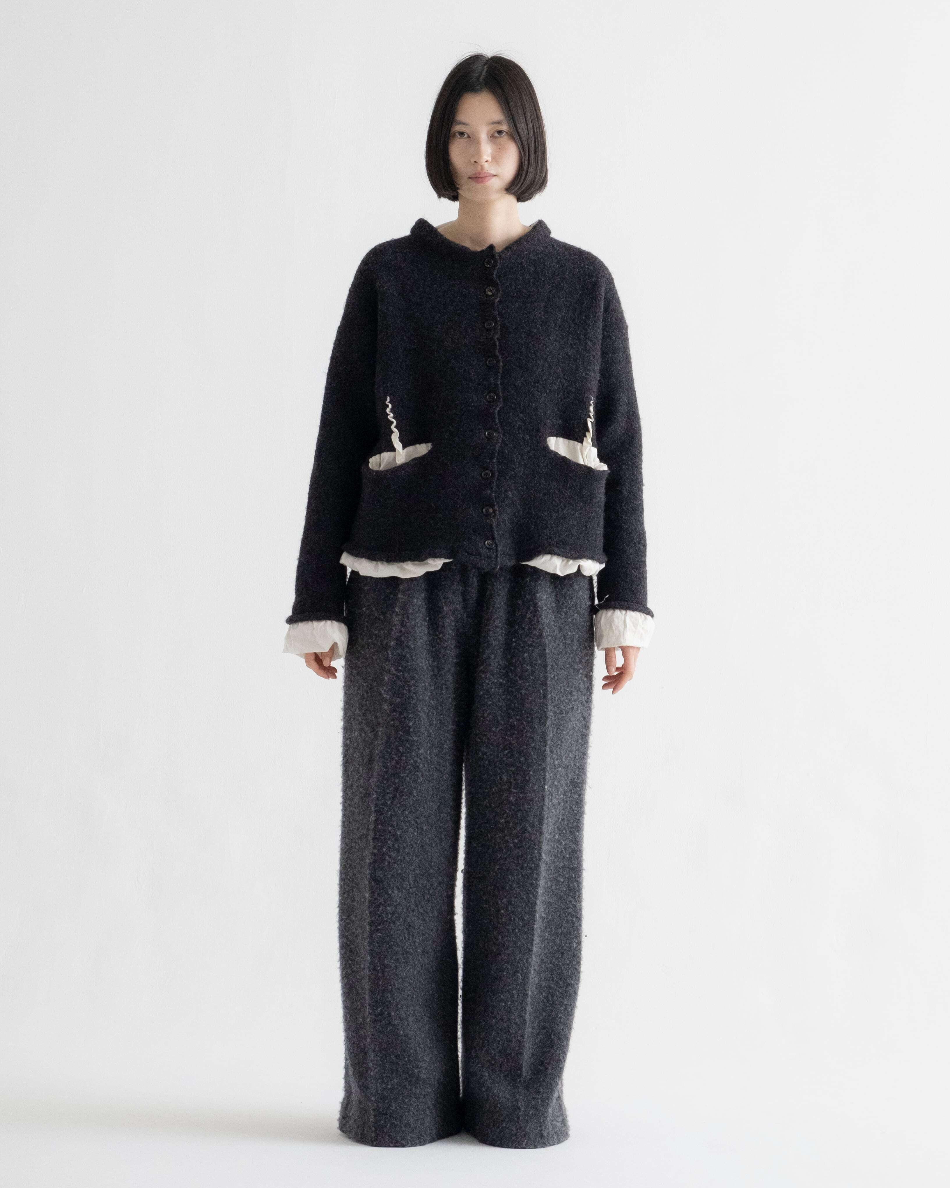 pillings ピリングス / fgulling knit jacket | TRENTオンライン 