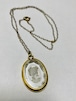 Vintage Intaglio Pendant Necklace ②