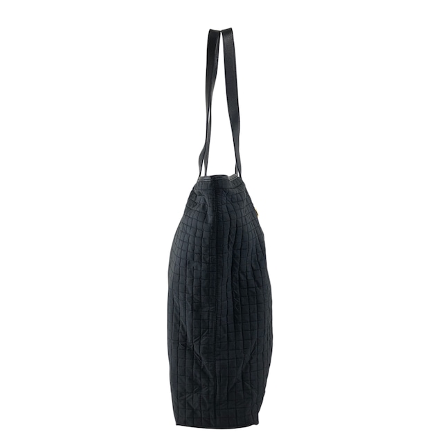 PRADA プラダ ハンドバッグ ブラック トライアングルロゴ キルティング トートバッグ vintage ヴィンテージ オールド vjh8nj