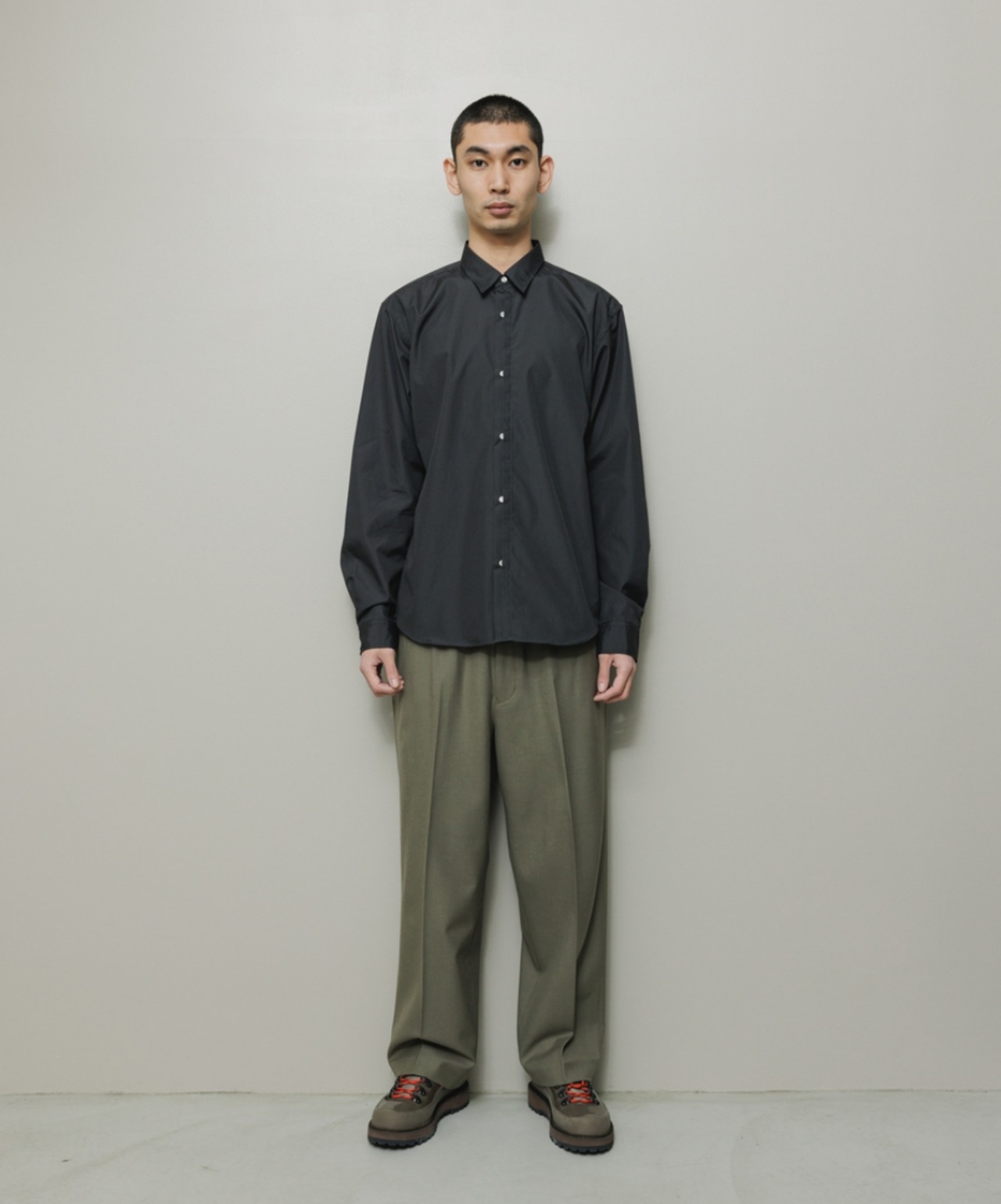 BAL バル/ HALF FLY BUTTON SHIRT BAL-2169 | ANERCA & L.I.V