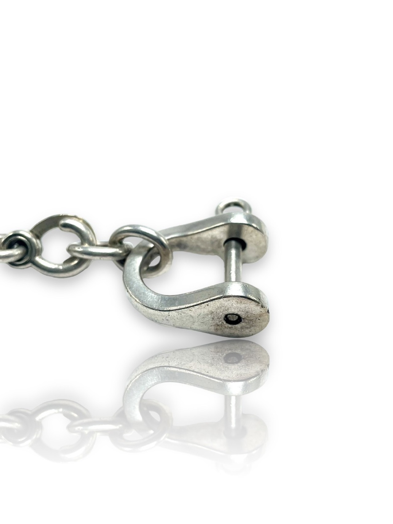 Tiffany&Co. ヴィンテージ ダブルシャックル キーリング・キーホルダー SV925