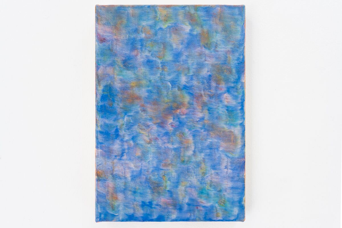 「untitled(blue)」平丸陽子 作