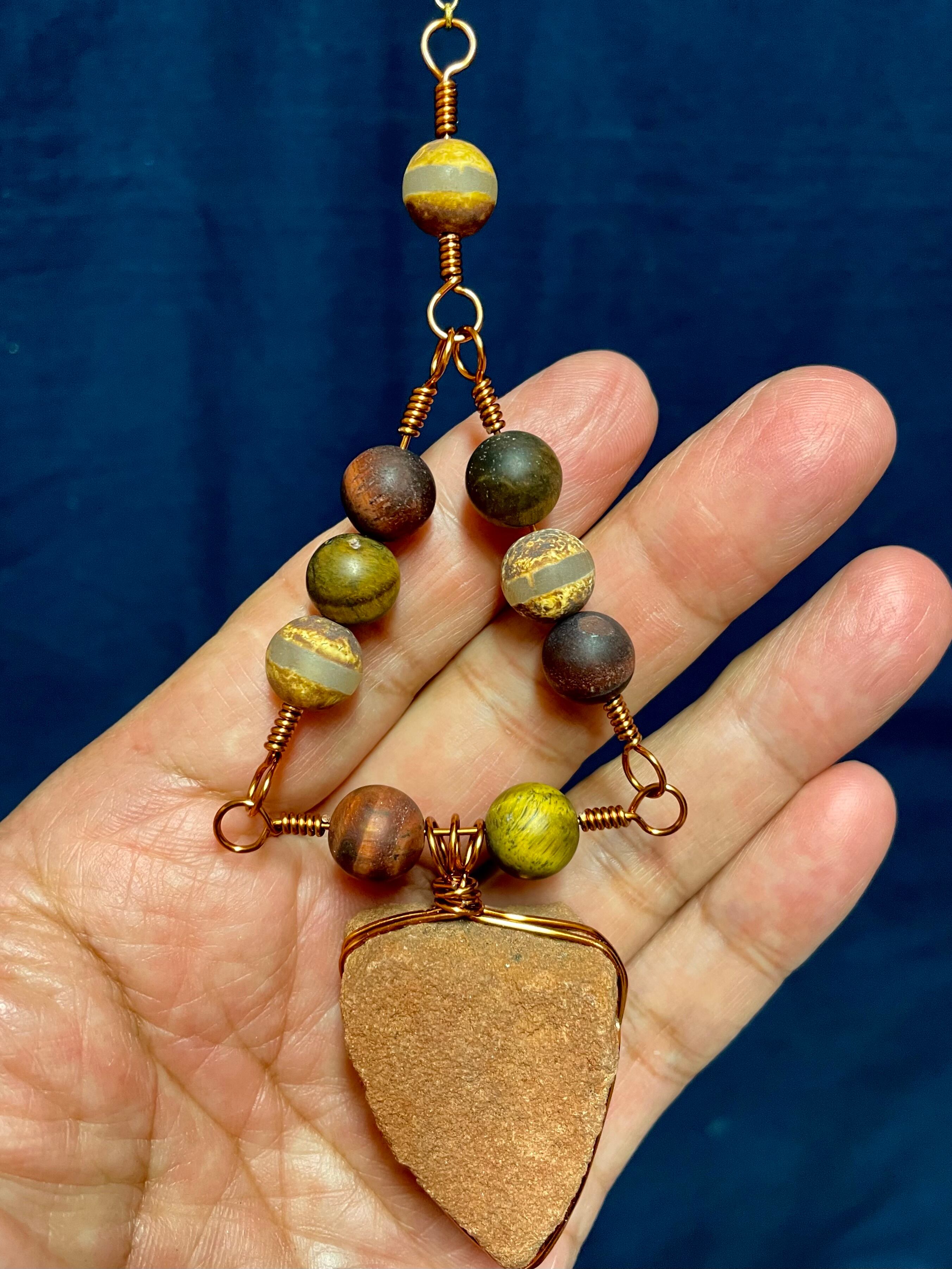 11) セドナ・ボルテックス「トライアングル・アートペンデュラム」ハンドメイド