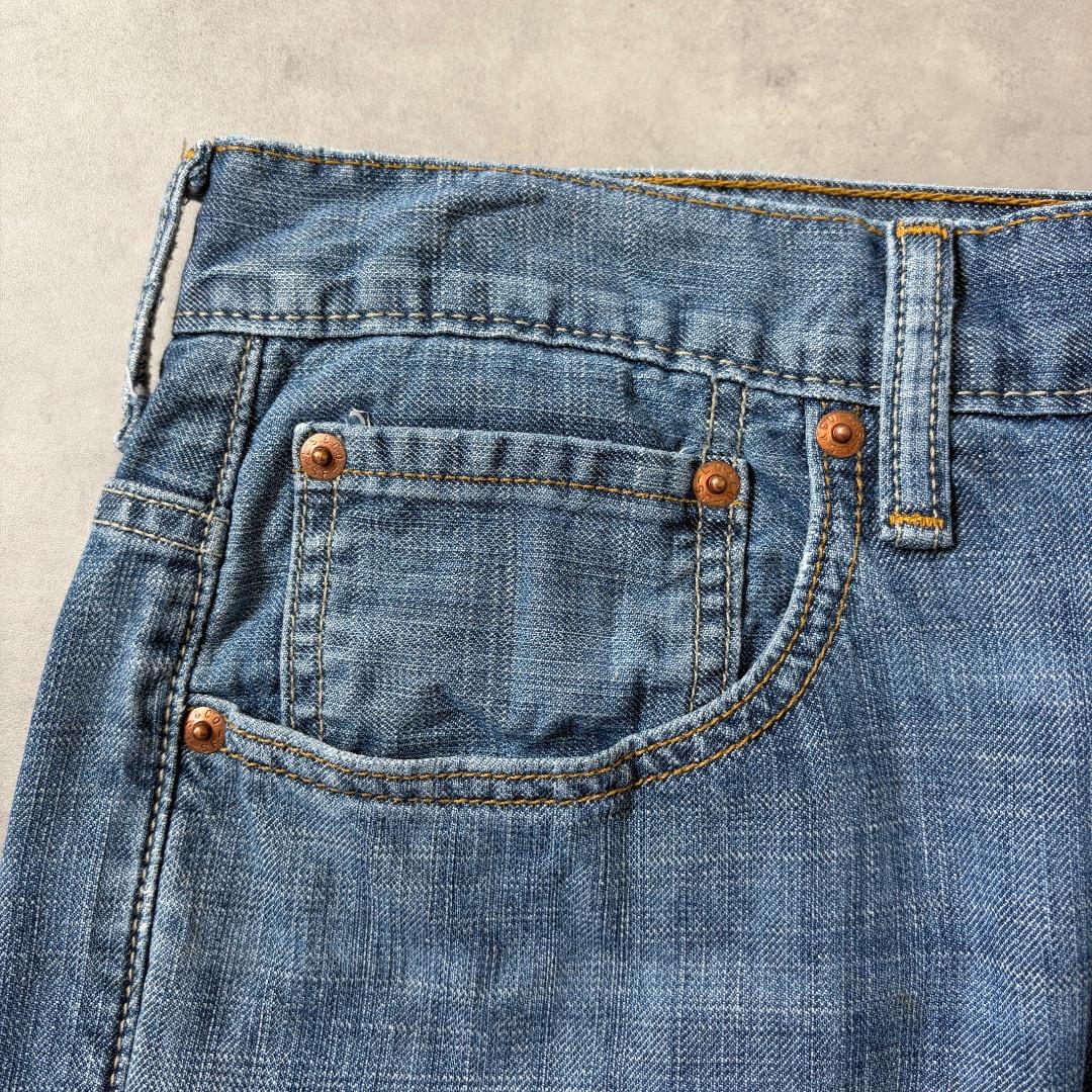 リーバイス569 Levis W34 ブルーデニム 青 古着 ヒゲ 20448 | fuufu