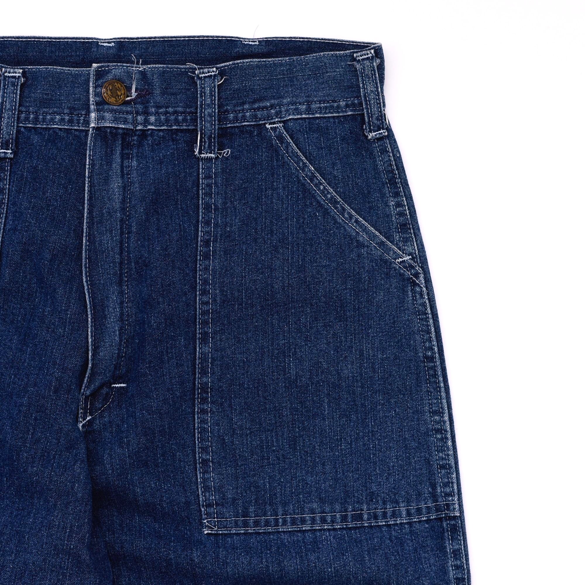 90's GUNG HO denim baker pants Made in USA | 古着屋 grin days
