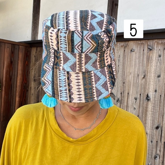 エスニックワークキャップ