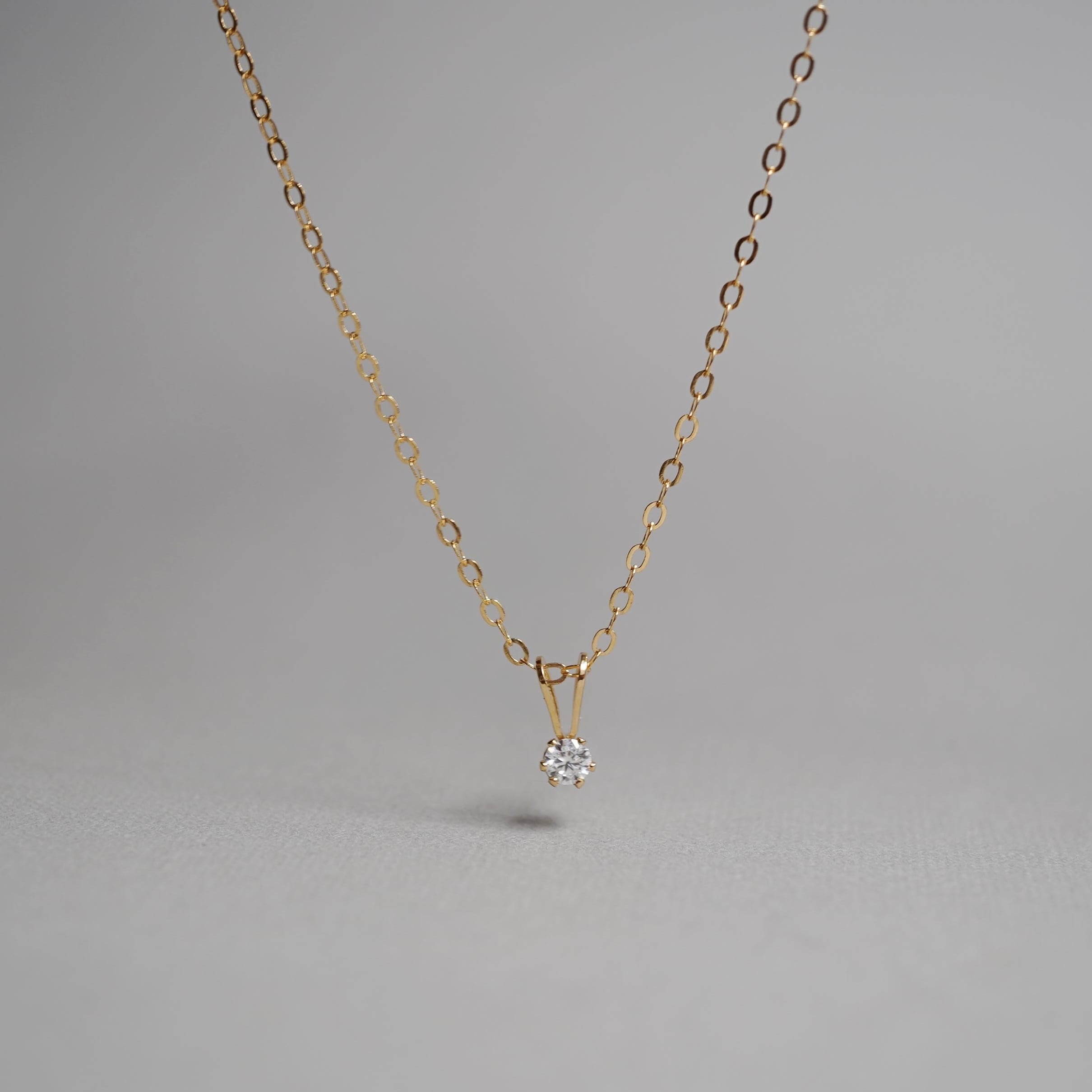 14kgf モアサナイトネックレス4 | temtem