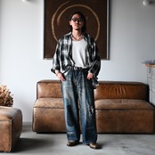 ANACHRONORM / REMAKED WIDE 5P DENIM PANTS