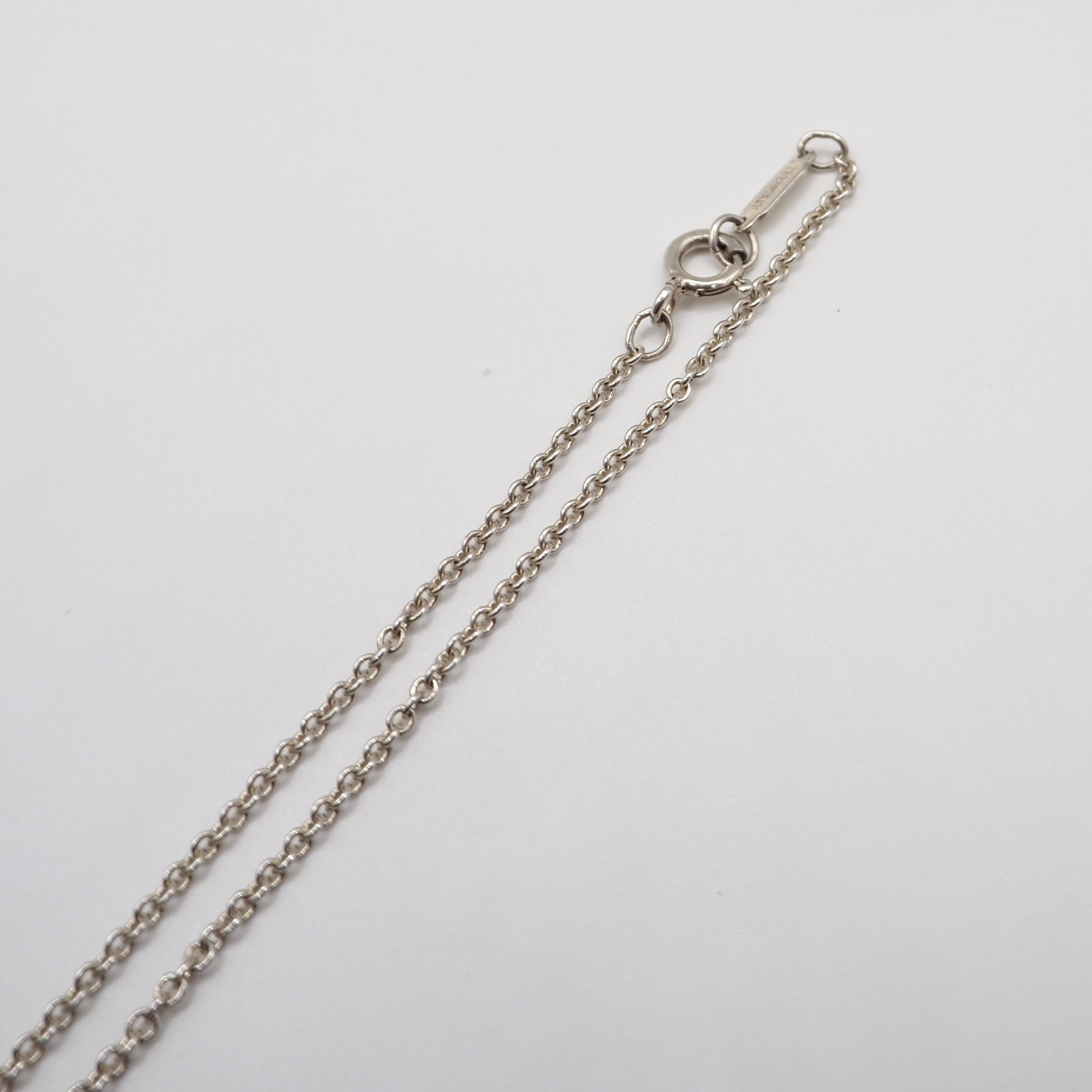Tiffany&Co. シグネチャークロス コンビ ネックレス シルバー925 K18