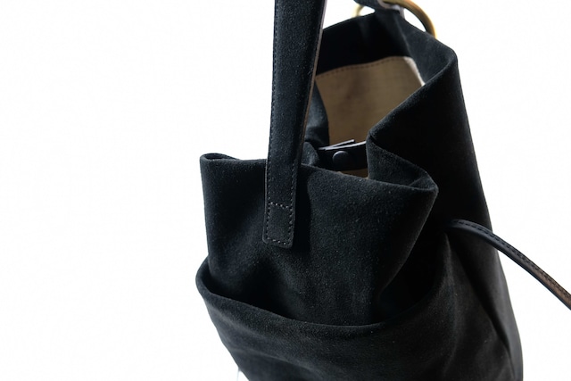 MARROW/MA-AC6310 VELOUR ROUND HANDLE BLACK