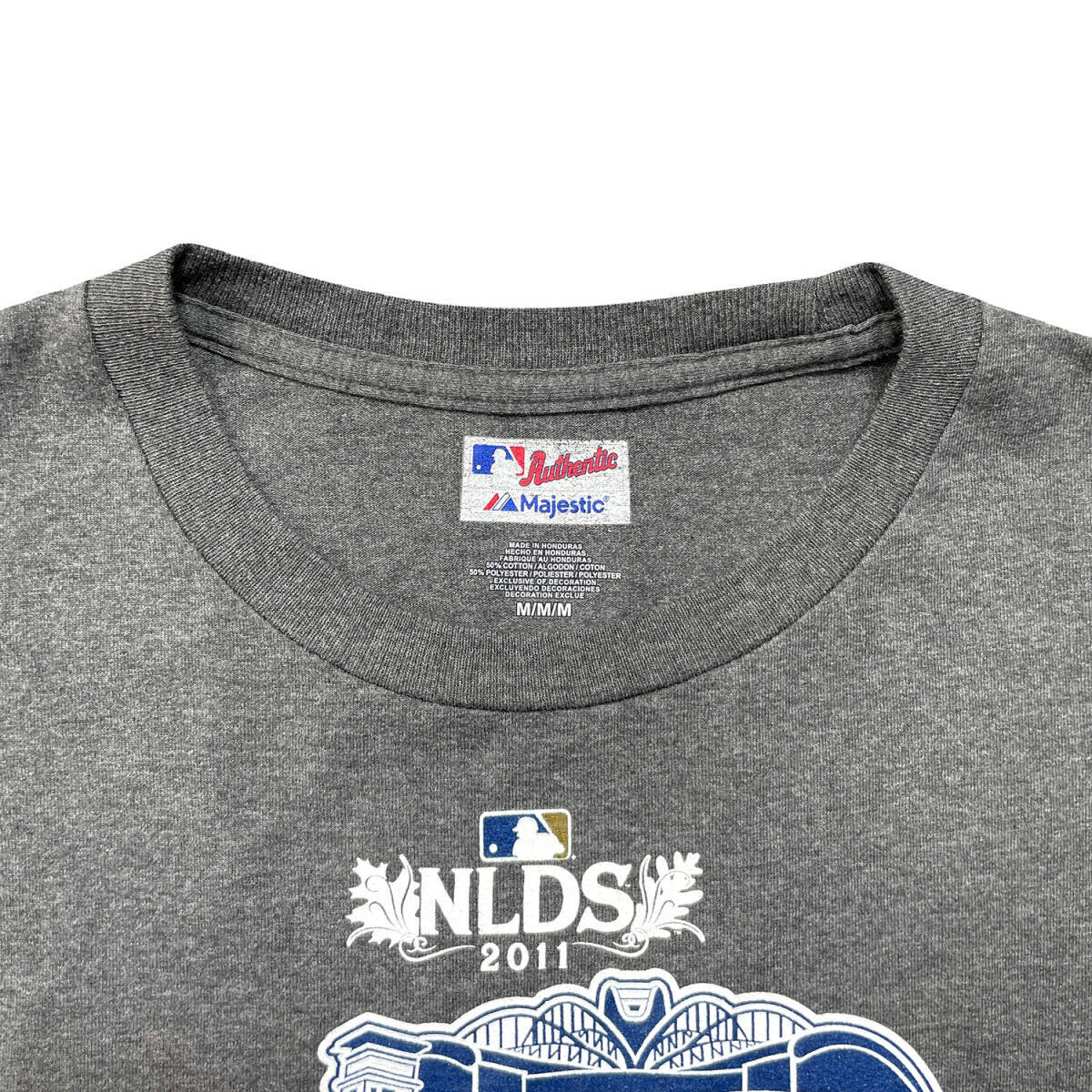 USA 古着 Majestic マジェスティック MLB ミルウォーキーブルワーズ