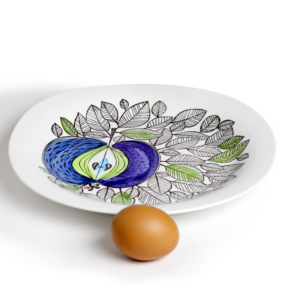 ロールストランド Sylvia シルビア プレート 角皿 深皿 ビンテージ