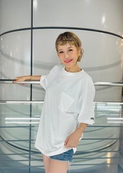 JAMES刺繍Tシャツ