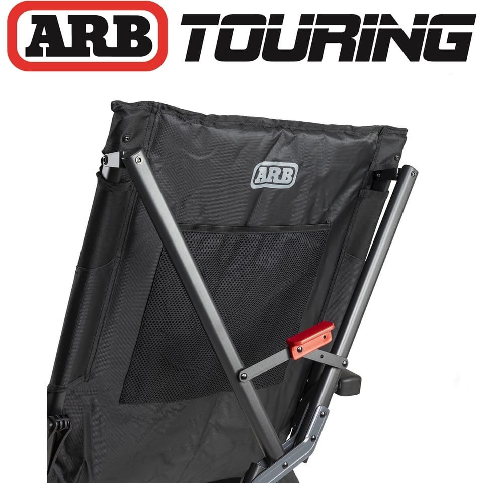ARB TOURING 折りたたみ式キャンプチェア 収納バッグ付き ARB ピナクルキャンプチェア ブラック | FD-camp 公式オンラインストア