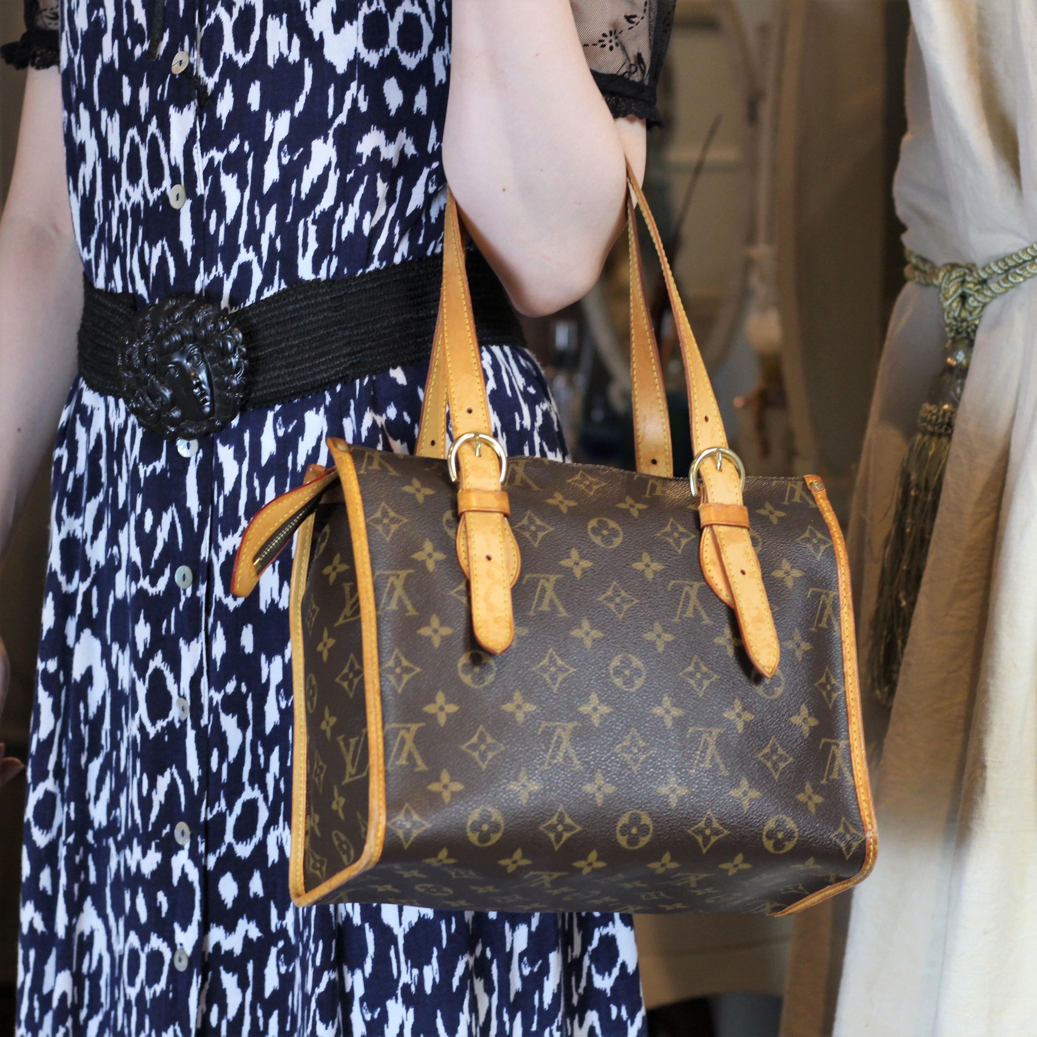 LOUIS VUITTON M40007 FL0045 MONOGRAM PATTERNED TOTE BAG MADE IN  FRANCE/ルイヴィトンポパンクールオモノグラム柄トートバッグ2000000052618