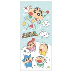 【ロット販売】【5入】クレヨンしんちゃんプリントフェイスタオル パジャマ(4030924)