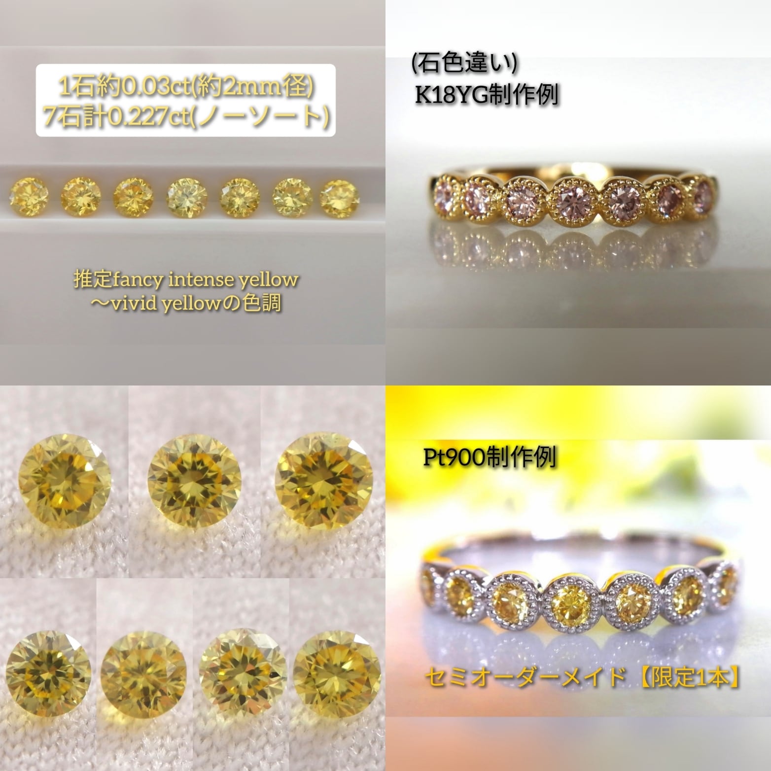 専用です　K18 0.43ct ブルーダイヤモンド リング 10号 指輪