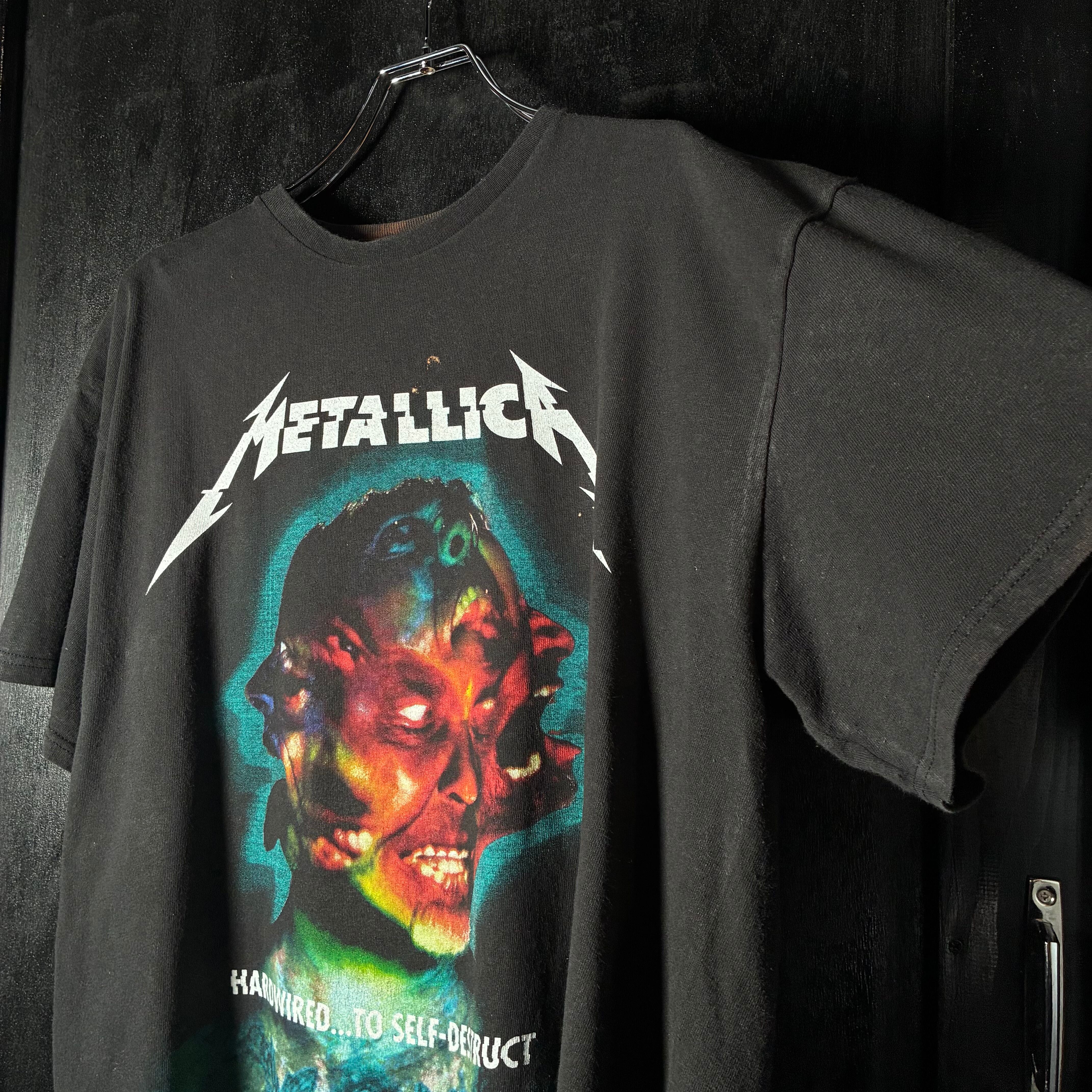 METALLICA 2017 WorldWired Tour Tシャツ バックプリント メタリカ