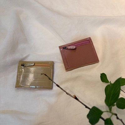 B.stuff 限定新素材「レユール」三つ折りお財布