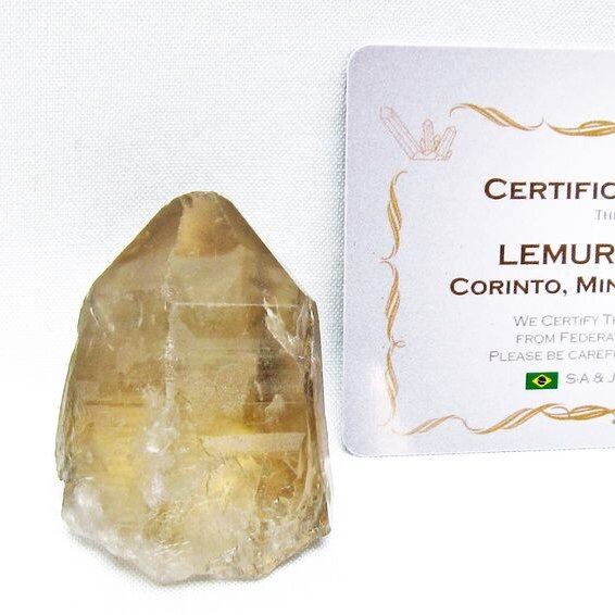 レムリアンシード スモーキークォーツ 原石 ブラジル ミナスジェライス州 コリント産 一点物 171-7407