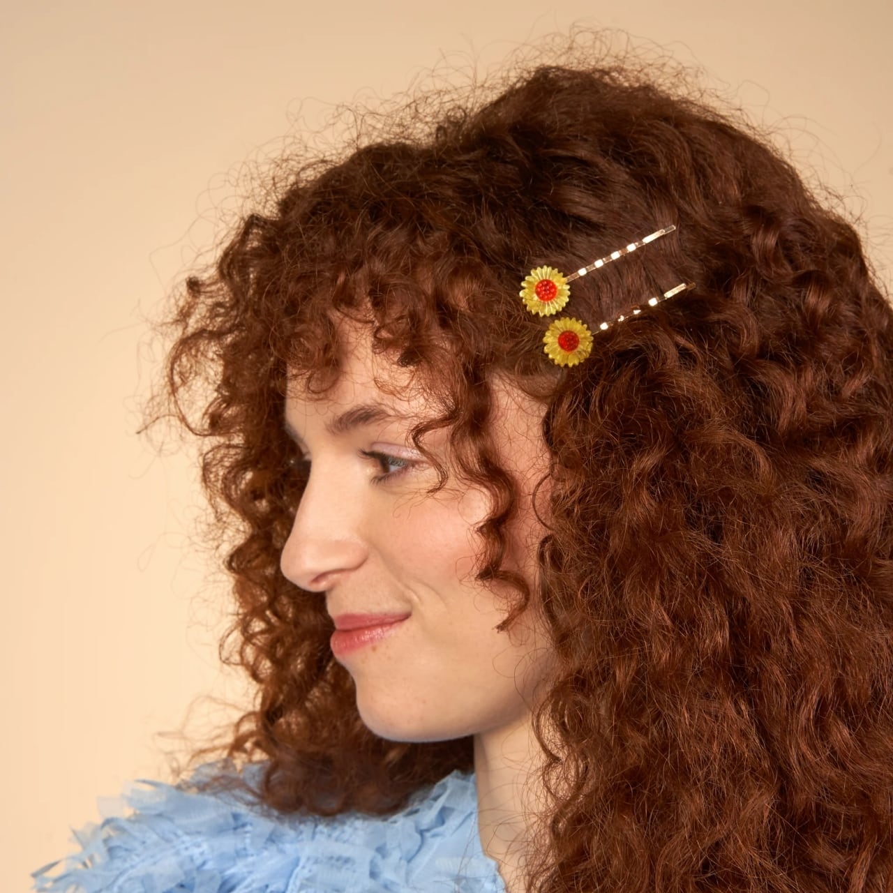 «即納» Coucou Suzette Sunflowers Bobby Pins ククシュゼット ヘアアクセサリー