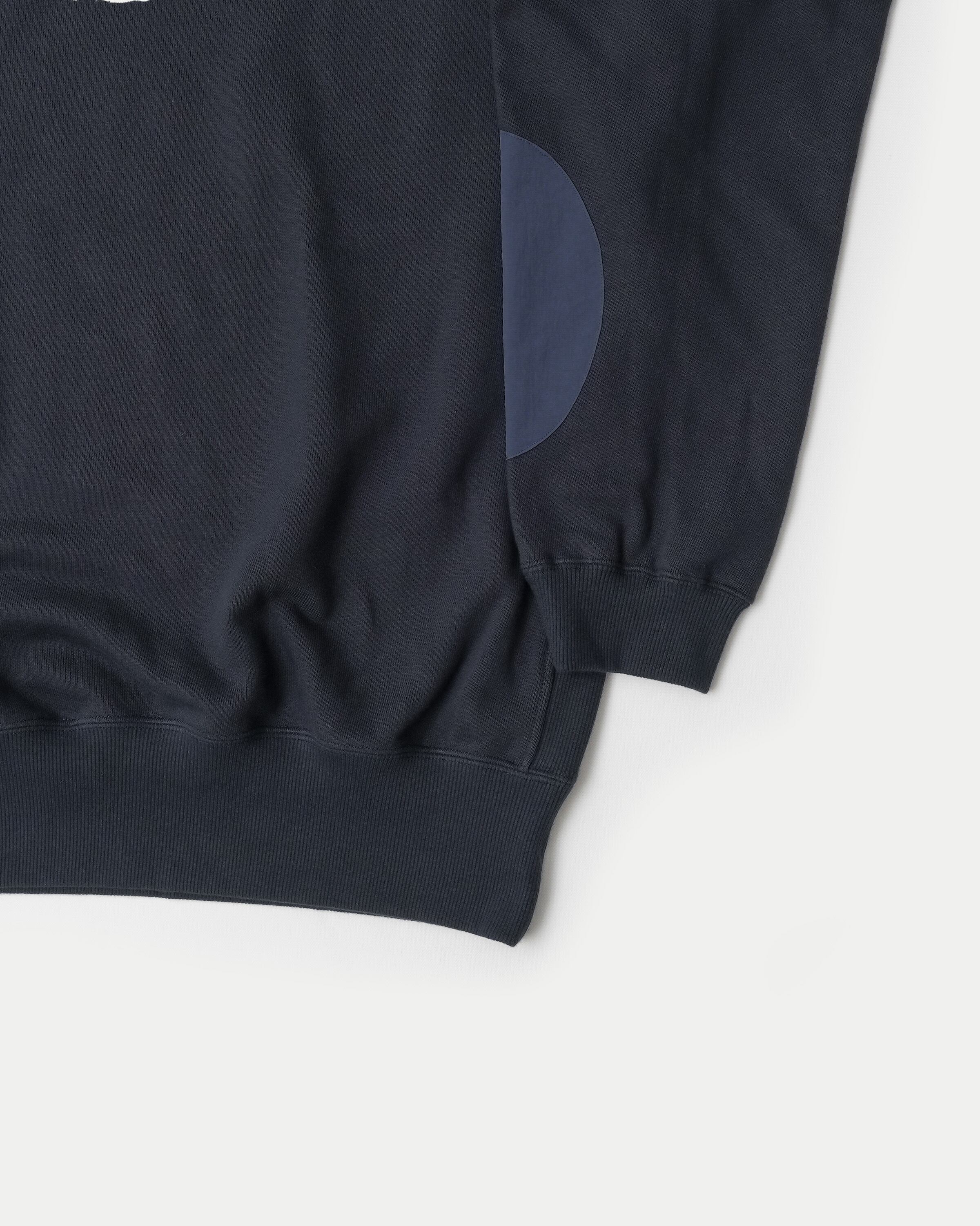 Wrist Patch Urake Sweatshirt / NAVY［goyemon general gadget 