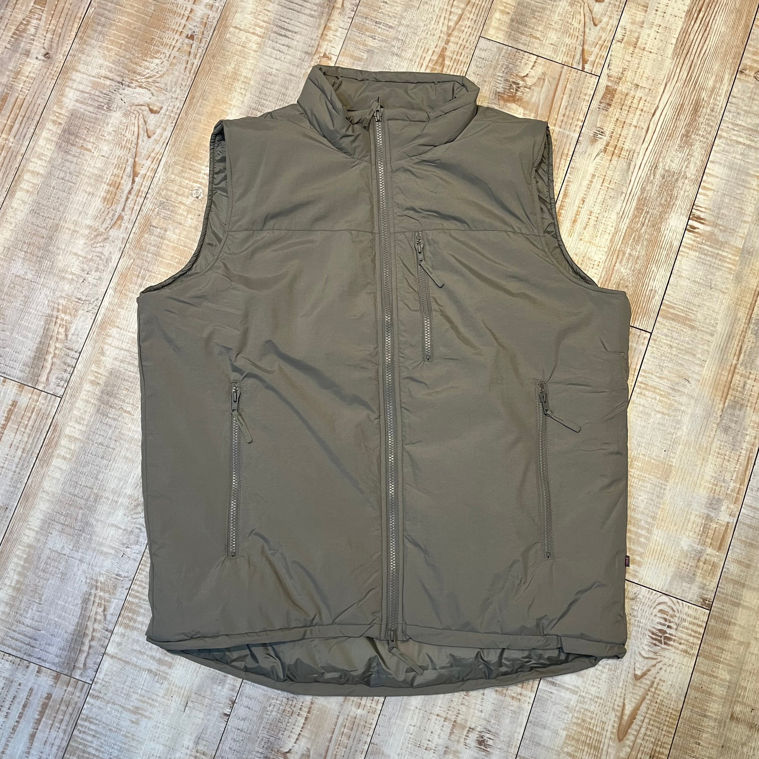 BAF プリマロフト ベスト LEVEL7 GEN3 S-R L-R B.A.F社製 PCU TYPE ECWCS GEN III Level 7 プリマロフトベスト 灰