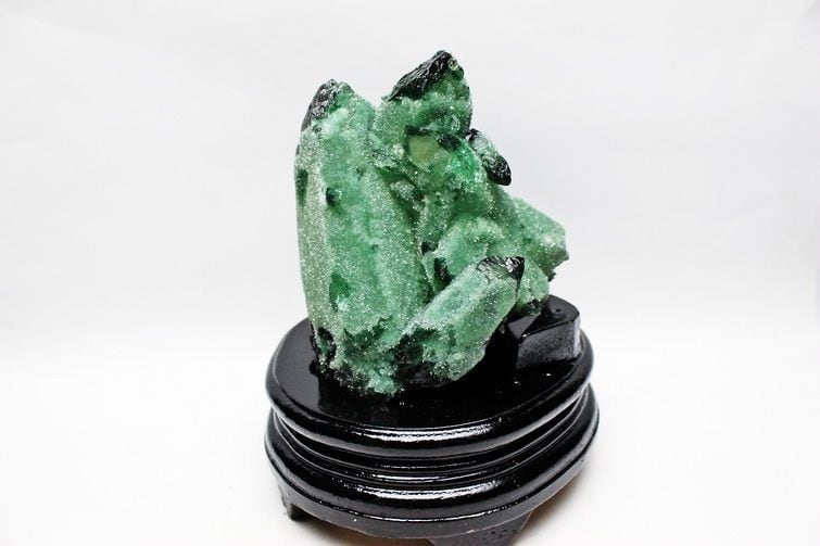 1Kg 緑水晶 クラスター 182-69 | 天然石・パワーストーンの東昇 BASE店