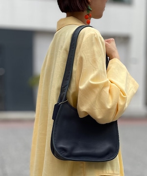 【送料無料】Old "Coach" Navy hand bag コーチ バッグ