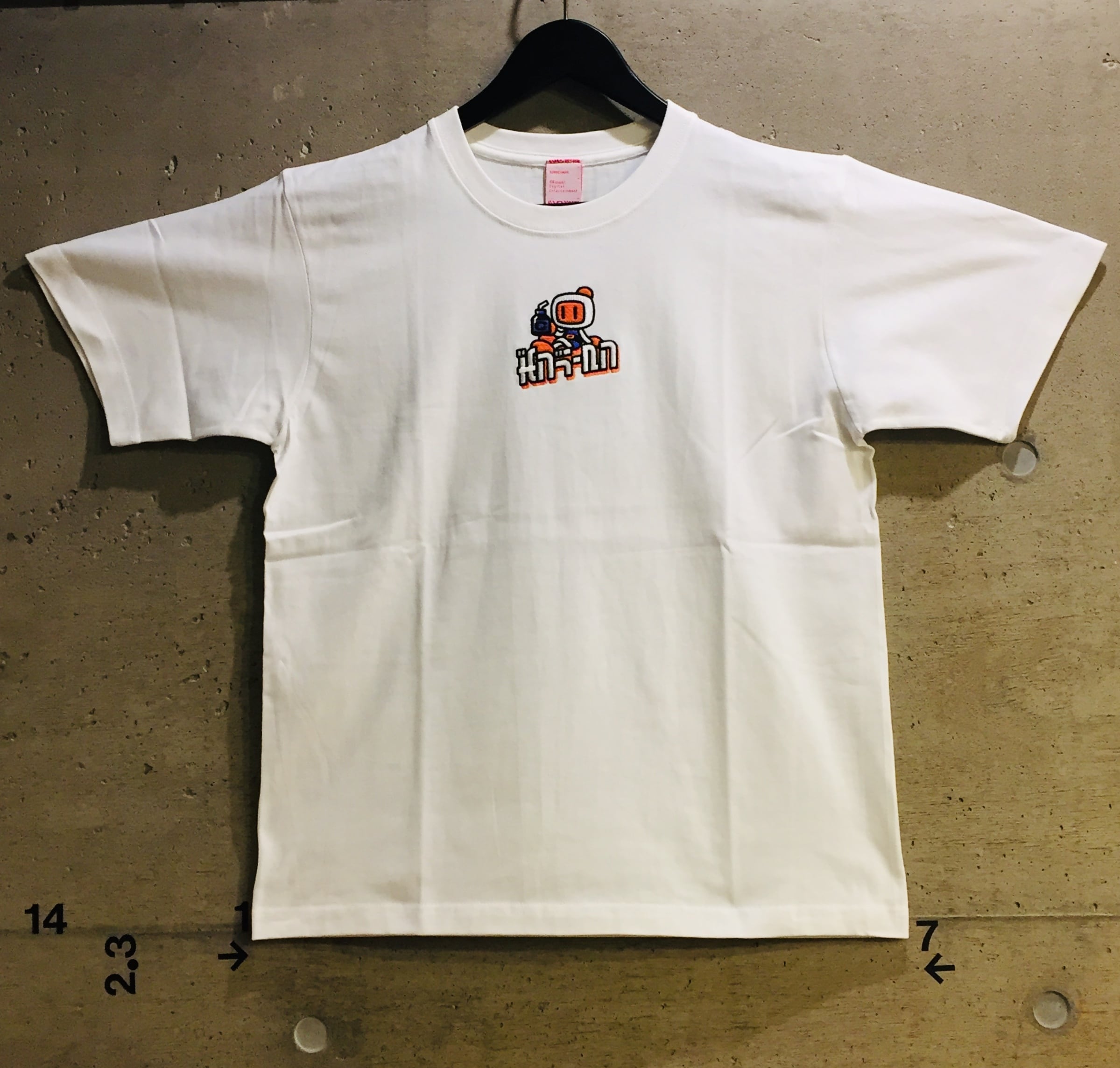 ボンバーマン 刺繍Tシャツ / VIDEO GAME TOKYO