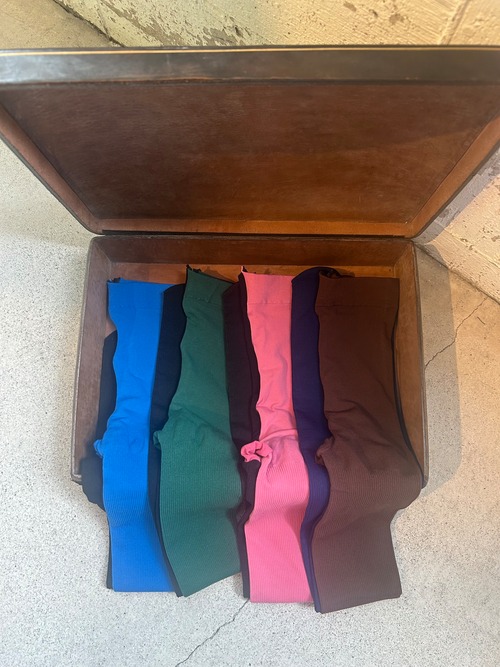 FAKUI  slim fit ribbed tights