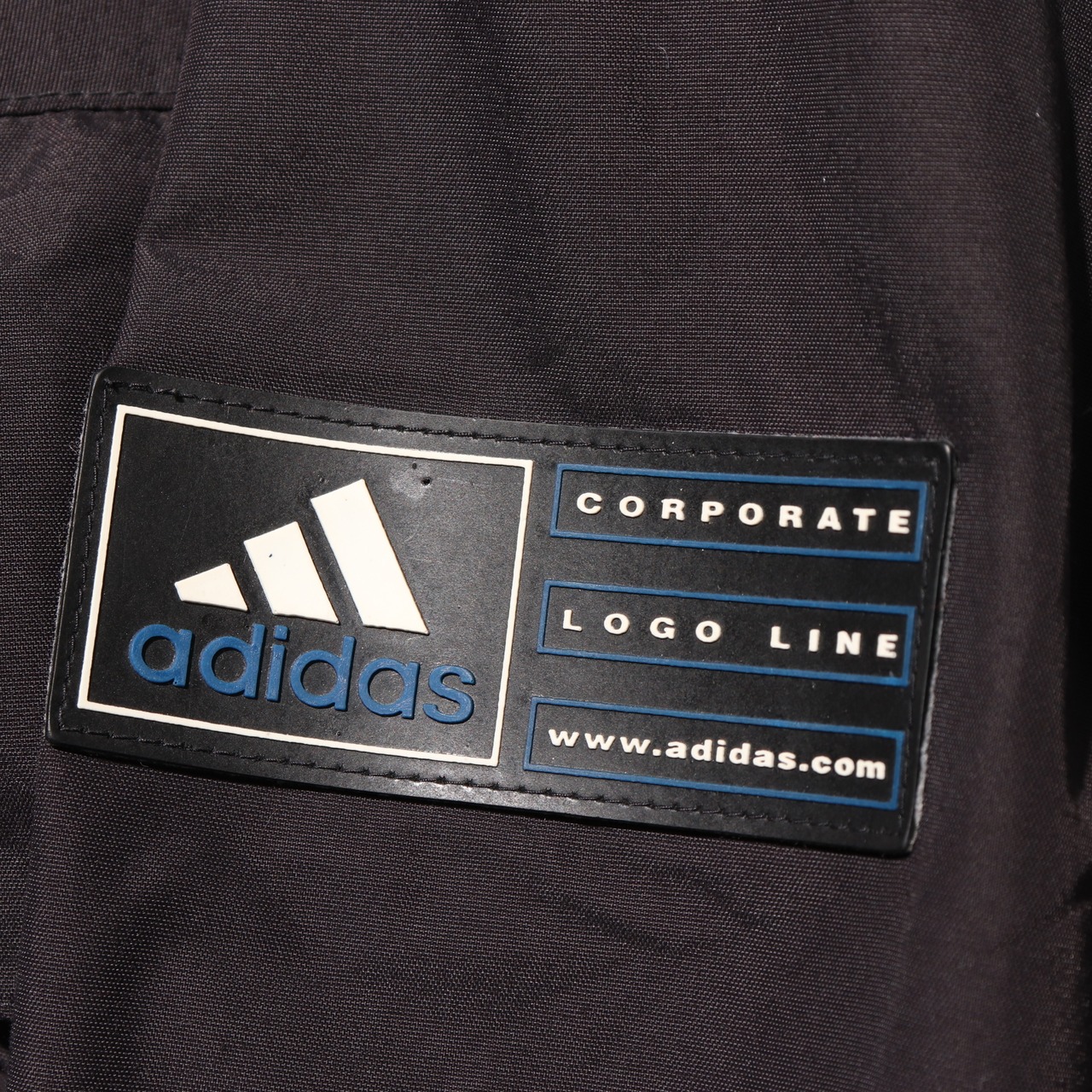 L Adidas 90s タクティカル ナイロンジャケット アディダス 黒 ブラック