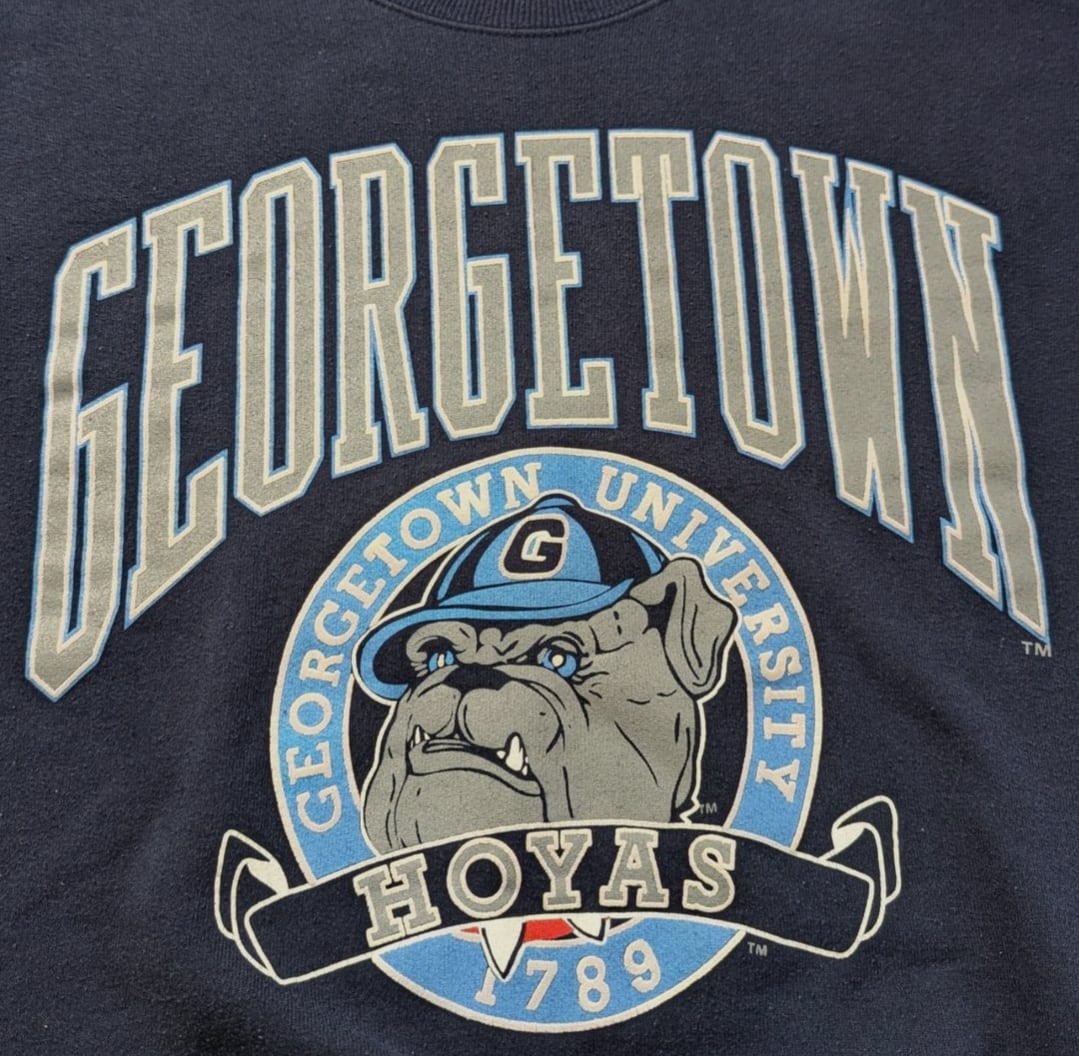 90s ”george town HOYAS” sweat shirt 小岩店 | What'z up 90s ”george town HOYAS” sweat shirt 小岩店 | What'z up