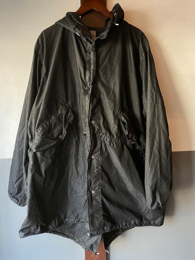 80s U.S.ARMY snow parka (Black染)