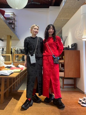 【25SS】BELPER ベルパー / LOVE SWEAT SKIRT / スウェットスカート