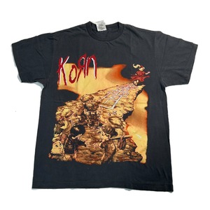 13581 KORN コーン バンド Tシャツ 両面プリント Ｌ