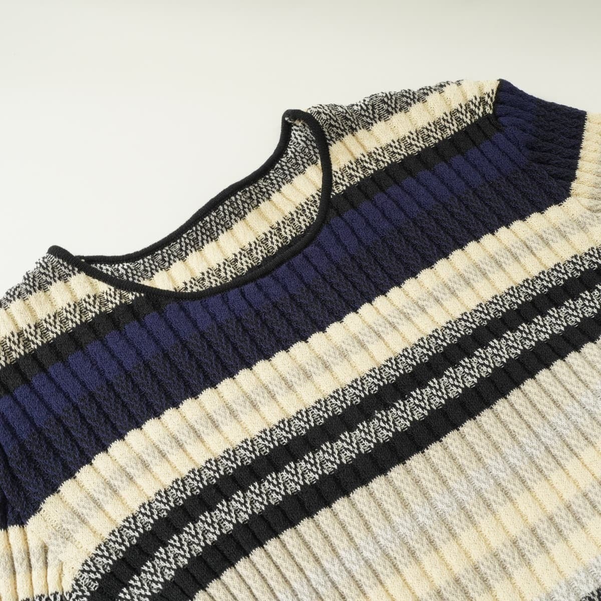 未使用 AMERI アメリ MULTI BORDER KNIT DRESS マルチ ボーダー ニット  