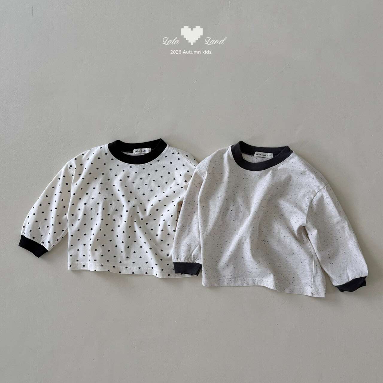 【予約】LALA LAND Mix star tee (kids)