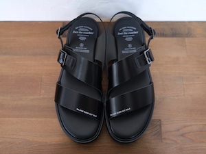 foot the coacher " SS BELT SANDALS (GLOXI CUT SOLE)" BLACK