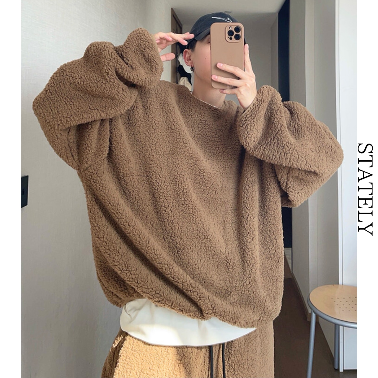 Soft Boa Fleece プルオーバー_T67・画像2