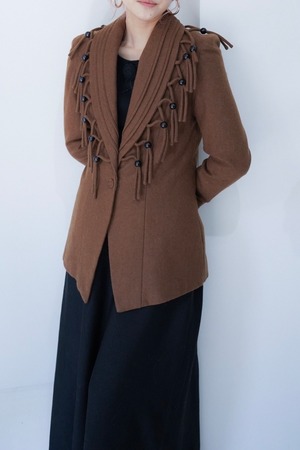 unique fringe jacket