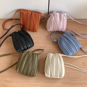 pleats cross bag　i-0084