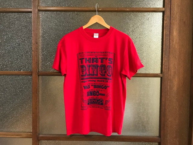 THAT'S BINGO TEE (RED/NAVY)