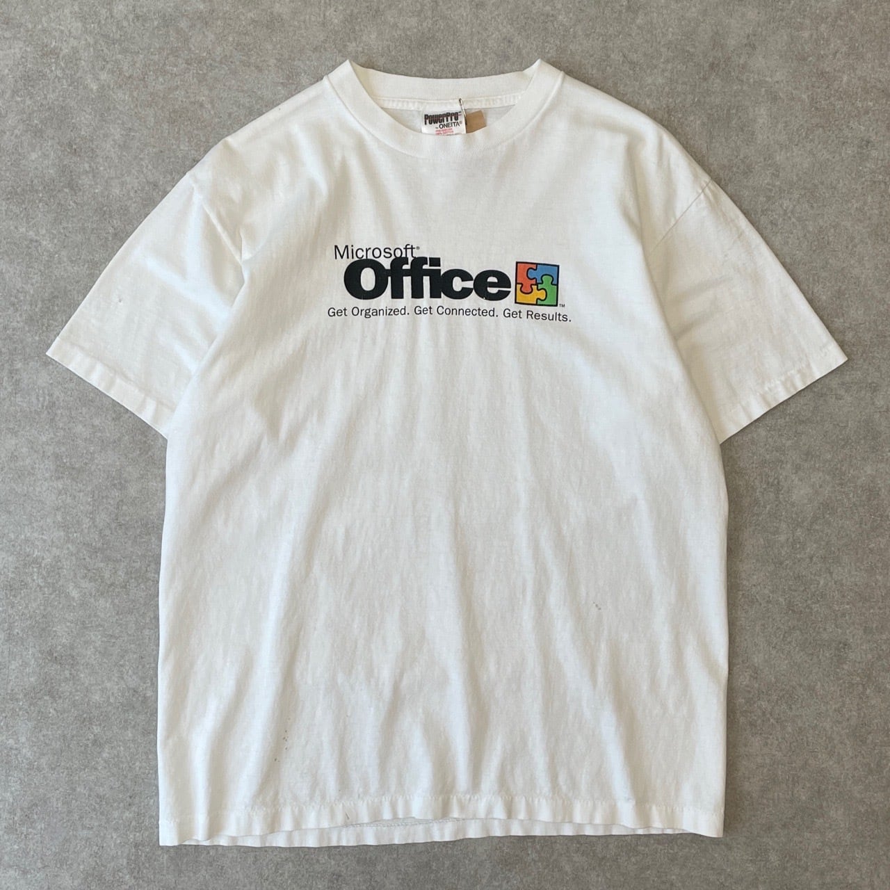 90s USA製　Microsoft　マイクロソフト　Tシャツ シングルステッチ 90s Microsoft Office Tシャツ シングルステッチ ヴィンテージ