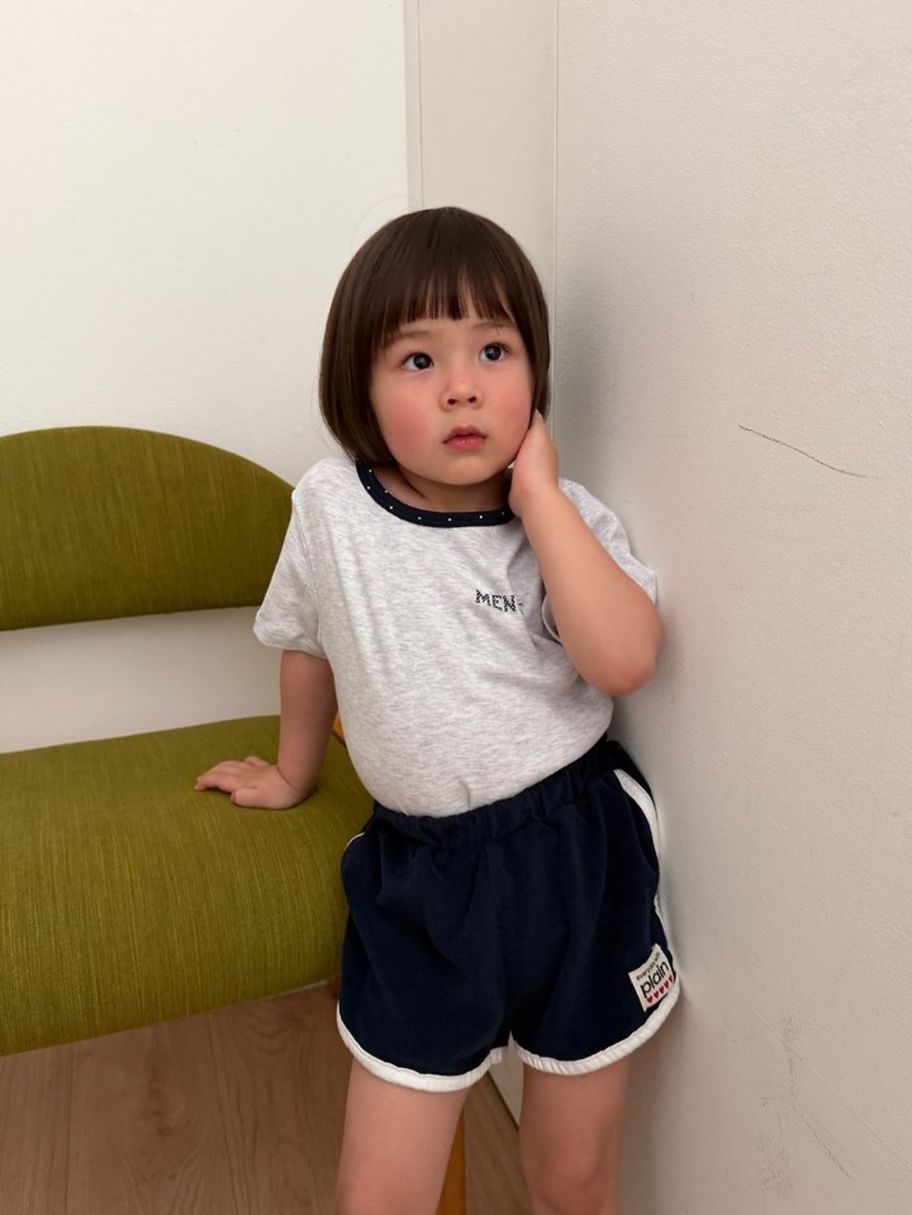 【取寄/韓国直送】Plain. 26/SM メンドルスリムTシャツ|夏服|韓国子供服