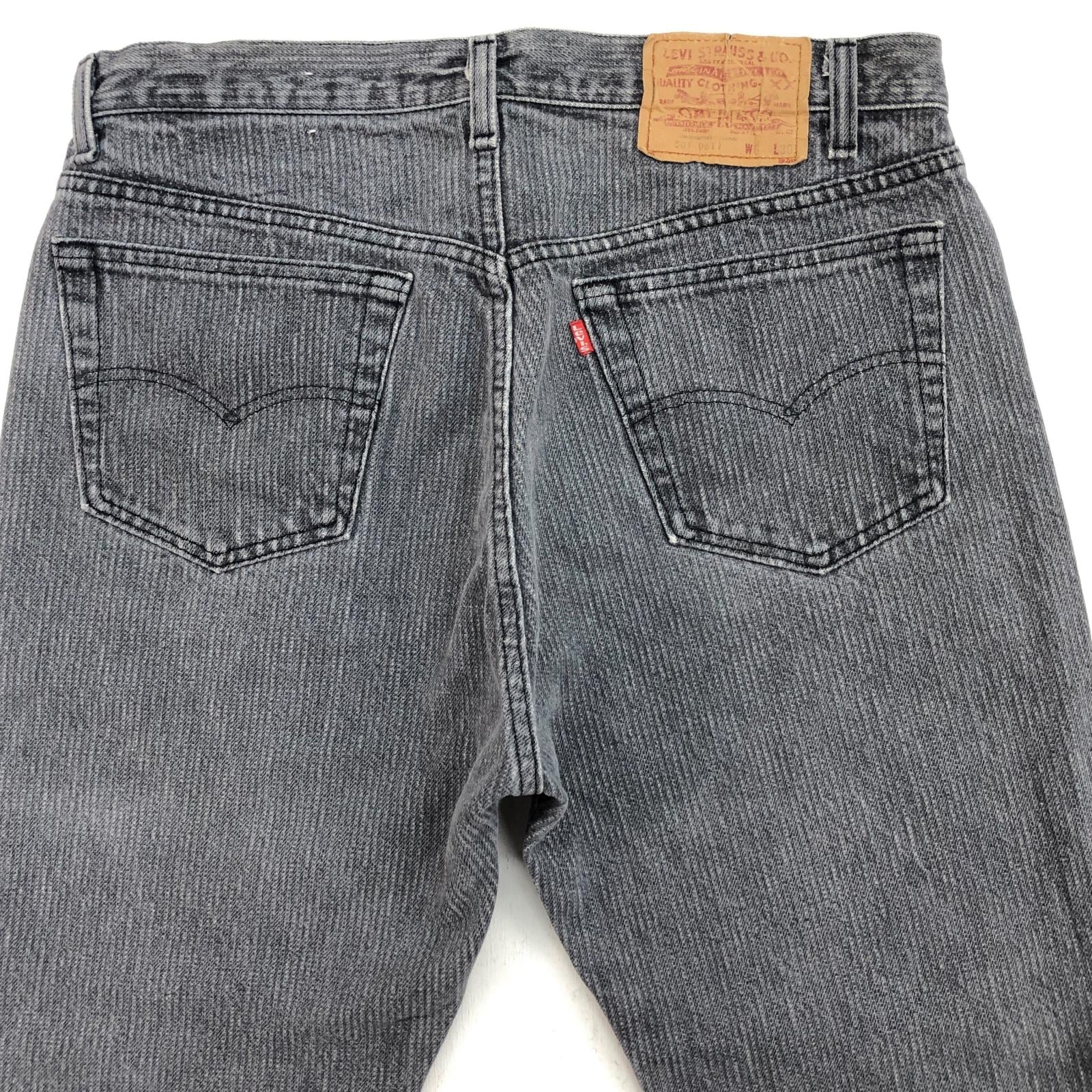 LEVI'S 501-0619 80年代 USA製 脇割 ハチマル ストライプ ストライプ