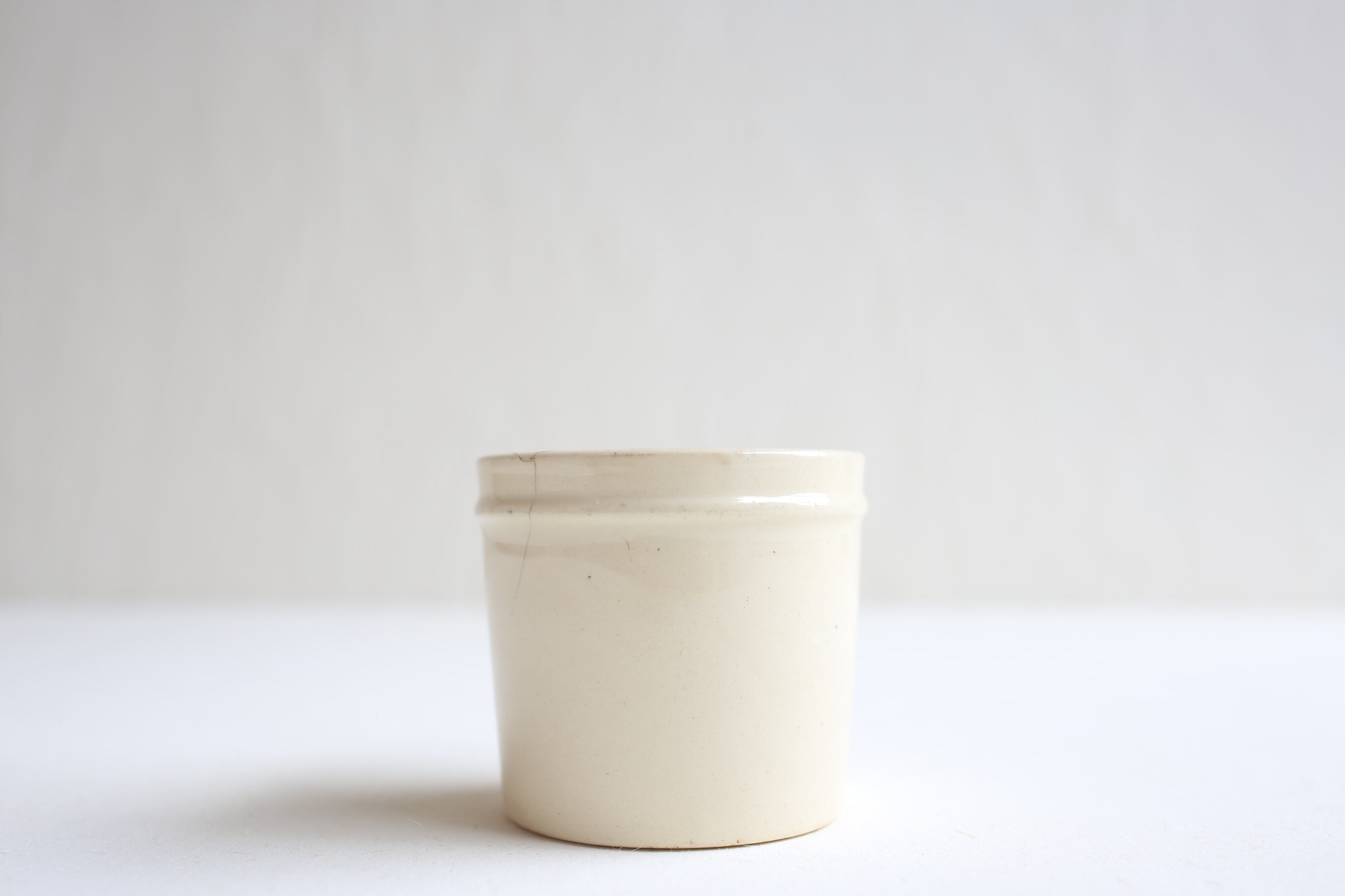 フランス アンティーク Digoin Sarreguemines サルグミンヌ 『YOGHOURT
