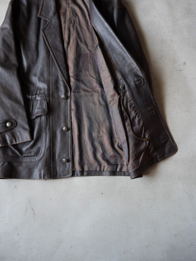 unknown used Sheep leather jacket