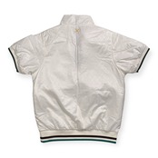 Callaway X SERIES キャロウェイ ハーフジップ 半袖 中綿 ジャケット LL /ホワイト系 ゴルフウェア WARM SPORT 防寒 スポーツ