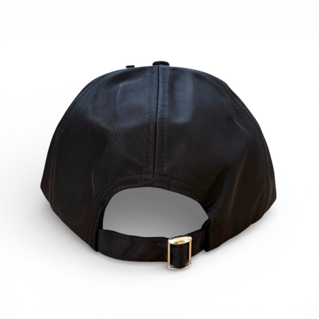 alo】【Satin Off‐ Duty Cap】サテン キャップ ハット ブラック ロゴ